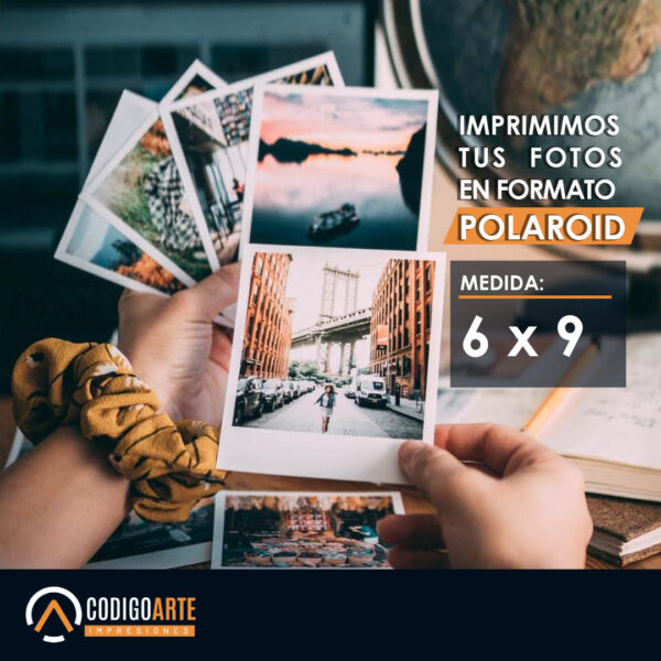 Impresión de Fotos Polaroid 6x9 (18 unidades)